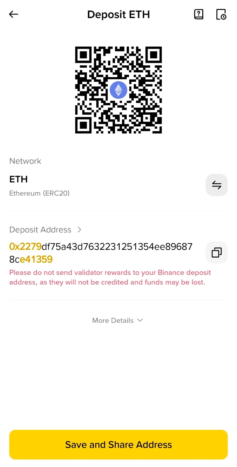 ETH QR Code